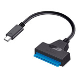 Cabo Conversor Sata P/ Usb Tipo C 3.1 Hd Ssd Externo 5gbps