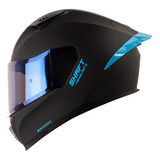 Casco Integral Shaft Sh-590sr Solid Certificado