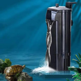 Aqua-atl Filtro De Tortuga 105 Gph Sumergible Ajustable (has