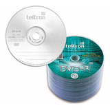 Dvd-r 16x Teltron 4.7 Gb X100 120min