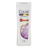 Shampoo Anticaspa  Hidratação Intensa 400ml Clear Women