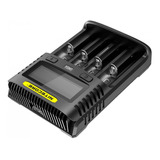 Cargador Ums4 Usb Nitecore 4 Slots Display De Estado