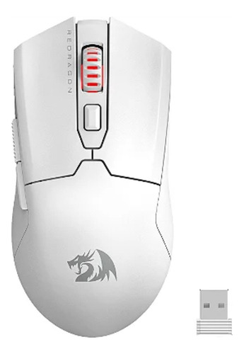 Mouse Gamer Redragon Fyzu Pro, Wireless/usb-c, 26000dpi, Wh