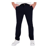 Pantalón Estilo Chino De Gabardina Para Hombre Holstone