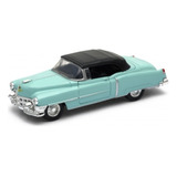 Auto De Colección Cadillac Eldorado Año 1953 Escala 1:36 Color Celeste