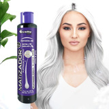 Shampoo Matizador Morado Con Biotina Sin Sal Platinado 500ml