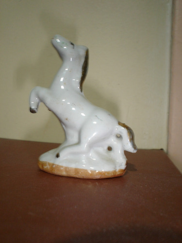 Adorno Vitrina Caballo Porcelana Miniatura Jer