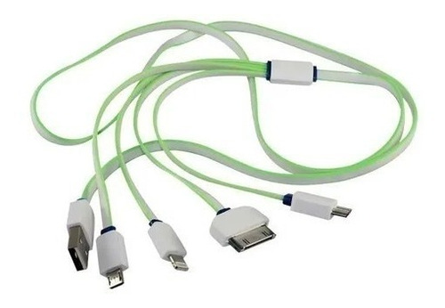 Cable Pulpo Multiconector 4 En 1 Para Datos Y Carga