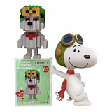 Bloques Armables 3d  Regalo De Snoopy