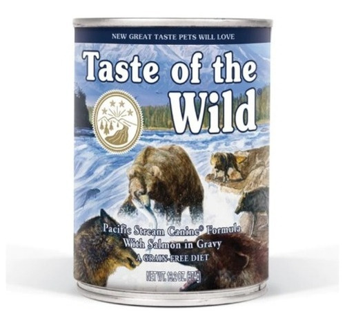 Taste Of The Wild Pacific Stream Canine Pack 3 Latas 390 Gr 