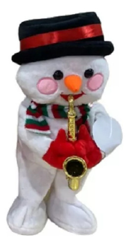 Boneco De Neve Musical Com Movimento - Enfeite Natal