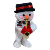 Boneco De Neve Musical Com Movimento - Enfeite Natal