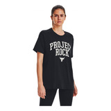 Playera T-shirt Under Armour Ua Project Rock Mujer Loose
