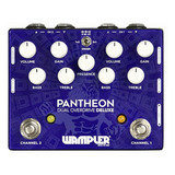 Wampler Pantheon Deluxe Dual Overdrive Pedal Con Midi, Azul