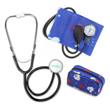 Tensiometro Manual Pediatrico Aneroide Kit Completo Con Estetoscopio Enfermeria Esfingomanometro De Palma Femmto