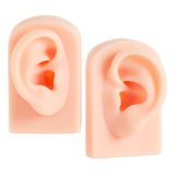 2 Piezas Modelo De Oreja De Silicona Suave, Oreja Falsa Flex