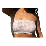 Top Bandeau Encaje Elastizado Rackey 703r Roda