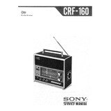 Esquema E Serviço Sony Crf 160 Crf160 Alta Resolução  Em Pdf