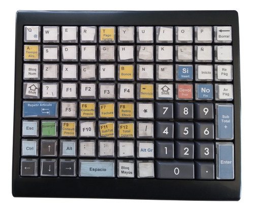 Teclado Programable Nec Para Punto Venta Negocio 