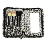 Fascino Make Up Brochas Animal Print Set X 4