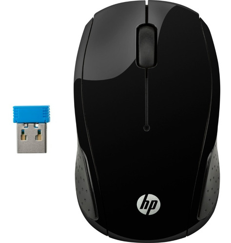 Mouse Hp 200 Inalámbrico Negro 