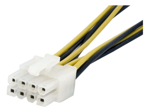 Cable Adaptador Fuente De Poder 4 A 8 Pines Eps Con Lp4 15cm