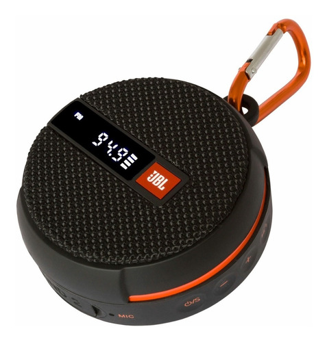 Parlante Jbl Wind 2  Naranja Y Negro Radio Fm 10hs Bateria