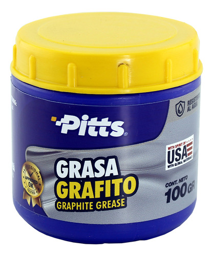 Grasa Grafito 100gr Pitts Pi-31010