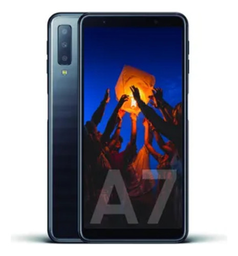 Samsung Galaxy A7 (2018) 64 Gb  Negro 4 Gb Ram Liberado