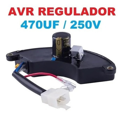 Avr Regulador De Voltaje Gral. 5kw 7kw 470 Uf 250 V