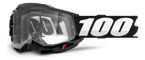 Goggles Motocross Antiparras 100% Accuri 2 Para Adultos Negr