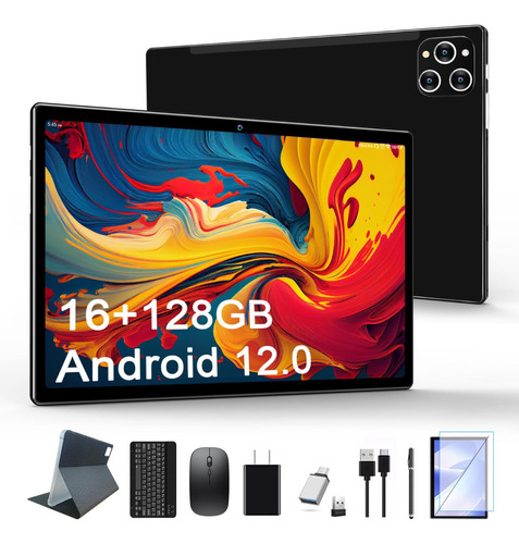Tablet 128gb+16gb Android Pad 5g Wifi 10.1 Tablet Octa-core