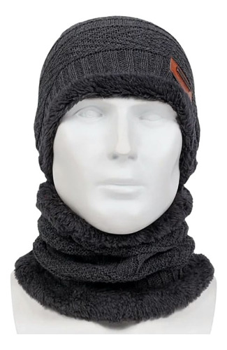 Conjunto Gorro Y Bufanda Tejidos Adulto Para Frio -invierno 