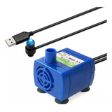 Motor De Bomba Usb Para Fuente De Agua, Bomba Automática,luz