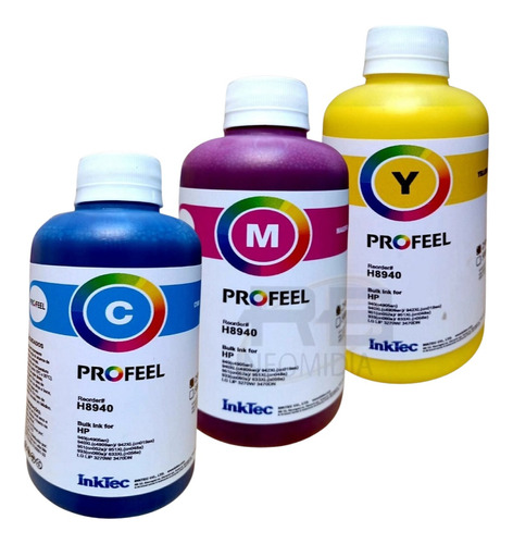 Tinta Pigment Compatível Para Hp Officejet Pro H8940 3x250ml