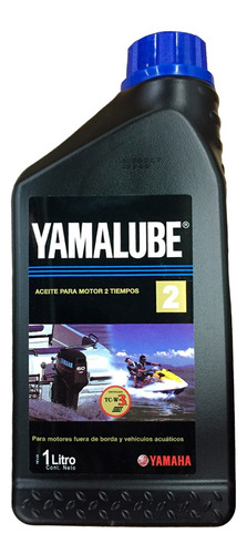 Aceite Yamalube 2t Tcw3 1 Litro Yamaha Original