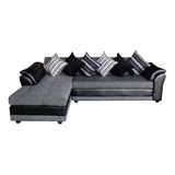 Sofa Living Modular Mustang Grafito / Muebles Chile
