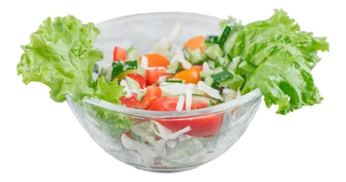 Ensaladera Fuente Acrilico Cristal Cocina 2.2 Lts Bowl Fino