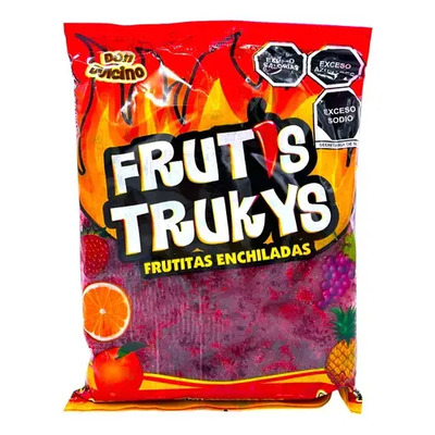 Gomas Enchiladas De Frutitas Frutis Trukys 1kg | MercadoLibre