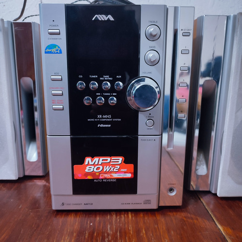 Aiwa Minicomponente Mp3 Cassete Auxiliar Am Fm Cx-lmn5 