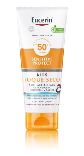 Sun Kids Sensitive Protect Fps - Eucerin 200 Ml