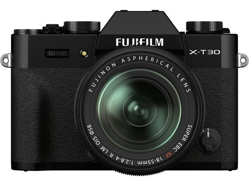 Camara Fujifilm X-t30 Ii Ois Xf 18-55 Mm Negra Sistema Af