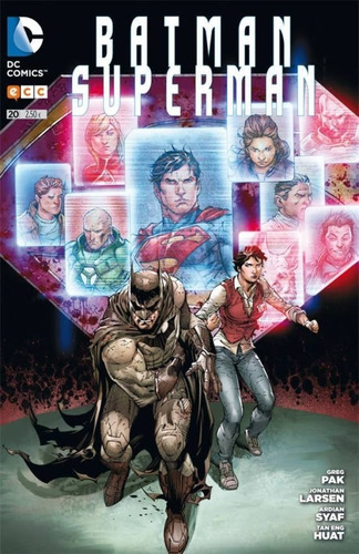 Batman/superman No. 20, De Greg Pak. Editorial Ecc, Tapa Blanda En Español, 2015