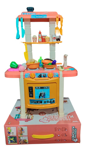 Cocina Infantil Disney Frozen De Luz Y Sonido