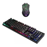 Kit Teclado Y Mouse Marvo Scorpion Km409 Gamer Rgb