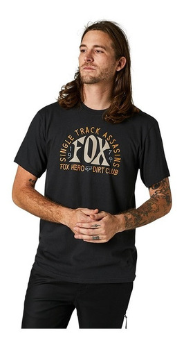 Playera Camiseta Tech Fox Frontier Ss Casual Lifestyle Mx   