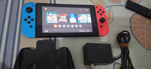 Nintendo Switch Hackeada  10 Juegos Con Dock 