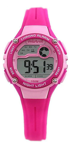 Reloj Mistral Ldx-it Digital Cronomtro Alarma Luz 100m Wr 