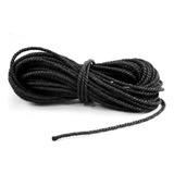 Cuerda Lazo Polietileno Tratado Uv Negro 8mm X Kilo