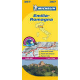 Mapa Local Emilia-romagna, De Michelin. Editorial Michelin España Portugal S.a. En Italiano